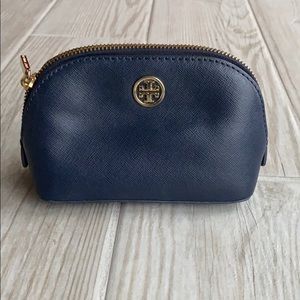 Tory Burch Leather Makeup Bag